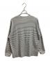 STEVEN ALAN (スティーブンアラン) STRIPED TOP / ボーダーカットソー / 8112-199-0435 グレー サイズ:L：5000円