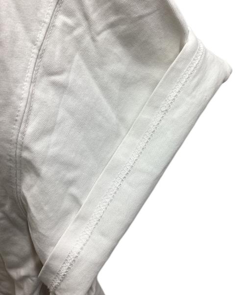 JIL SANDER（ジルサンダー）JIL SANDER　 (ジルサンダー) T-SHIRT CN SS / プリントロゴ入りコットンジャージーTシャツ / JPUS707533 MS248608 ホワイト サイズ:Mの古着・服飾アイテム