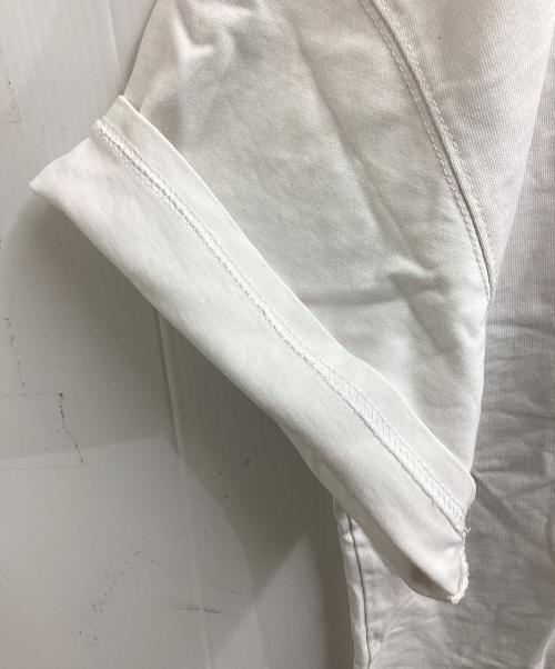 JIL SANDER（ジルサンダー）JIL SANDER (ジルサンダー) T-SHIRT CN SS / プリントロゴ入りコットンジャージーTシャツ / JPUS707533 MS248608 ホワイト サイズ:Mの古着・服飾アイテム