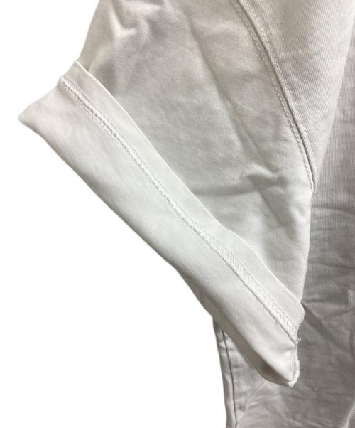 JIL SANDER（ジルサンダー）JIL SANDER　 (ジルサンダー) T-SHIRT CN SS / プリントロゴ入りコットンジャージーTシャツ / JPUS707533 MS248608 ホワイト サイズ:Mの古着・服飾アイテム
