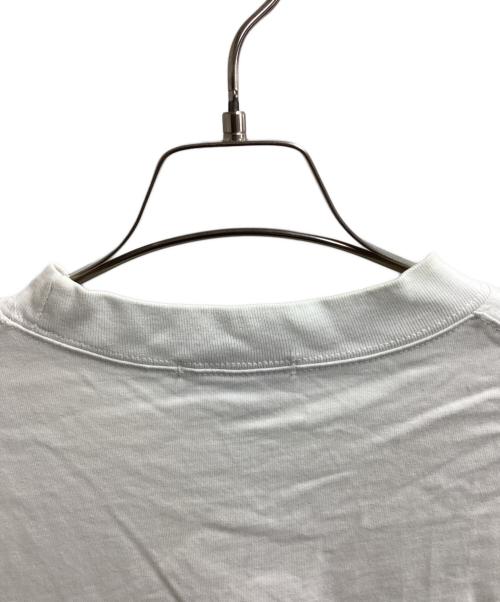 JIL SANDER（ジルサンダー）JIL SANDER　 (ジルサンダー) T-SHIRT CN SS / プリントロゴ入りコットンジャージーTシャツ / JPUS707533 MS248608 ホワイト サイズ:Mの古着・服飾アイテム