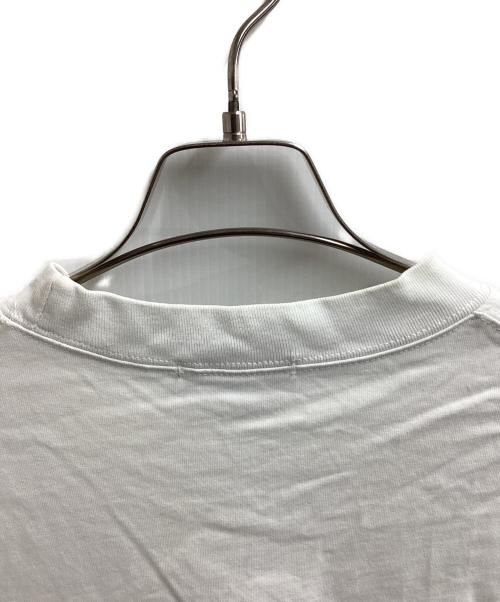 JIL SANDER（ジルサンダー）JIL SANDER (ジルサンダー) T-SHIRT CN SS / プリントロゴ入りコットンジャージーTシャツ / JPUS707533 MS248608 ホワイト サイズ:Mの古着・服飾アイテム