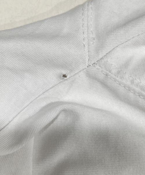 JIL SANDER（ジルサンダー）JIL SANDER (ジルサンダー) T-SHIRT CN SS / プリントロゴ入りコットンジャージーTシャツ / JPUS707533 MS248608 ホワイト サイズ:Mの古着・服飾アイテム