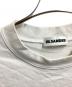 中古・古着 JIL SANDER　 (ジルサンダー) T-SHIRT CN SS / プリントロゴ入りコットンジャージーTシャツ / JPUS707533 MS248608 ホワイト サイズ:M：12000円