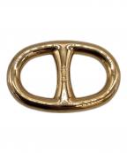 HERMESエルメス）の古着「Chaine dAncre scarf ring / シェーヌダンクルスカーフリング」｜ゴールド