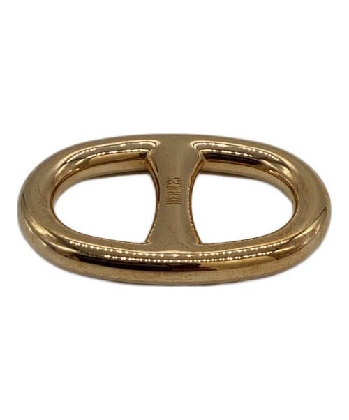 HERMES（エルメス）HERMES (エルメス) Chaine dAncre scarf ring / シェーヌダンクルスカーフリング ゴールド サイズ:表記なしの古着・服飾アイテム