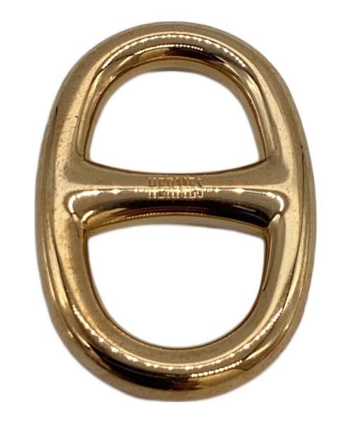 HERMES（エルメス）HERMES (エルメス) Chaine dAncre scarf ring / シェーヌダンクルスカーフリング ゴールド サイズ:表記なしの古着・服飾アイテム
