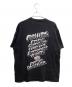stussy  (ステューシー) WORLD TOUR TEE / ワールドツアーＴシャツ /  JIM PHILLIPS ブラック サイズ:XL：7000円