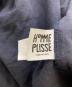 中古・古着 HOMME PLISSE ISSEY MIYAKE (オム プリッセ イッセイ ミヤケ) 半袖シャツ / HP08-FJ018 ネイビー サイズ:3：7000円