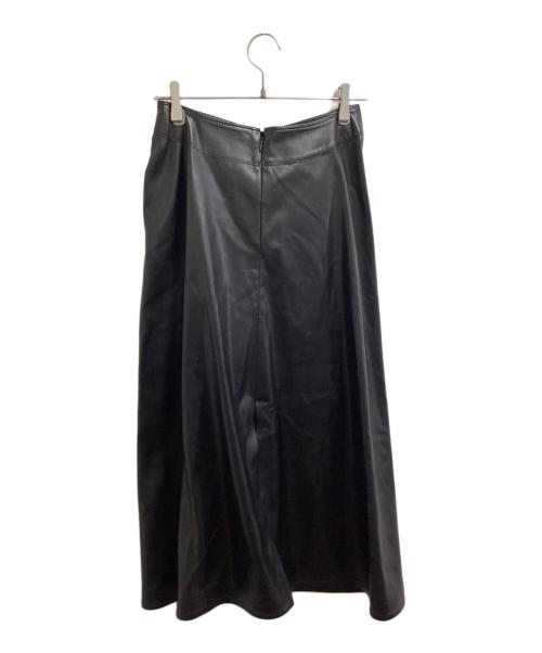 STELLA McCARTNEY（ステラマッカートニー）STELLA McCARTNEY (ステラマッカートニー) フェイクレザースカート / 630062 3BU393 ブラック サイズ:38の古着・服飾アイテム