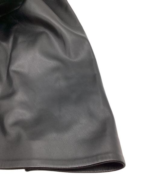 STELLA McCARTNEY（ステラマッカートニー）STELLA McCARTNEY (ステラマッカートニー) フェイクレザースカート / 630062 3BU393 ブラック サイズ:38の古着・服飾アイテム