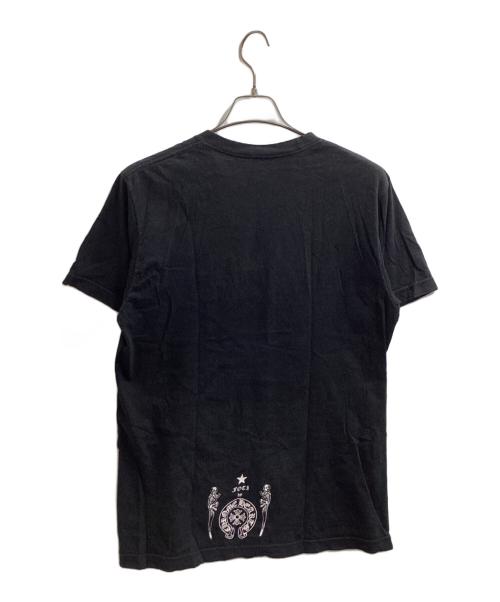 CHROME HEARTS（クロムハーツ）CHROME HEARTS (クロムハーツ) ボーダーTシャツ　/　2212-304-0750 ブラック サイズ:不明の古着・服飾アイテム