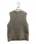 UNITED ARROWS TOKYO (ユナイテッドアローズトウキョウ) フォックスカシミヤジップベスト ベージュ サイズ:FREE：18000円