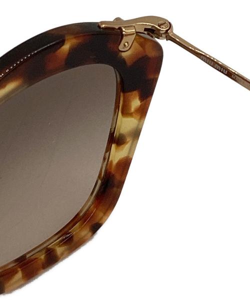 MIU MIU（ミュウミュウ）MIU MIU (ミュウミュウ) サングラス SUNGLASSES / SMU10N UBR-3D0 ブラウン サイズ:55□24 140の古着・服飾アイテム