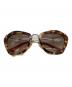 MIU MIU（ミュウミュウ）の古着「サングラス SUNGLASSES / SMU10N UBR-3D0」｜ブラウン