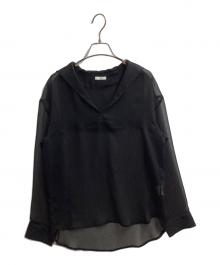 ZOE（ゾーイ）の古着「セーラーカラーシャツ　/　211ZOE-SH01」｜ブラック