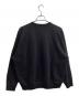 Graphpaper (グラフペーパー) LOOPWHEELER (ループウィラー) RAGLAN SWEAT　/　gu213-70172b ブラック サイズ:1：10000円