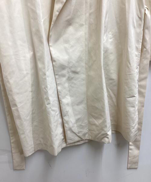 ESTNATION（エストネーション）ESTNATION (エストネーション) ビックショールライトコート アイボリー サイズ:38の古着・服飾アイテム