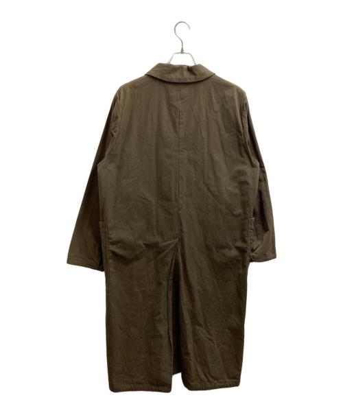 YAECA（ヤエカ）YAECA (ヤエカ) WRITE OVER COAT　/　48501 オリーブ サイズ:Ｍの古着・服飾アイテム