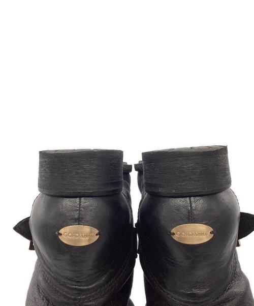 JIMMY CHOO（ジミーチュウ）JIMMY CHOO　 (ジミーチュウ) エンジニアブーツ / Engineer Boots / ロングブーツ ブラック サイズ:38の古着・服飾アイテム