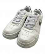 NIKEナイキ）の古着「GS Dunk Low」｜ホワイト×グレー