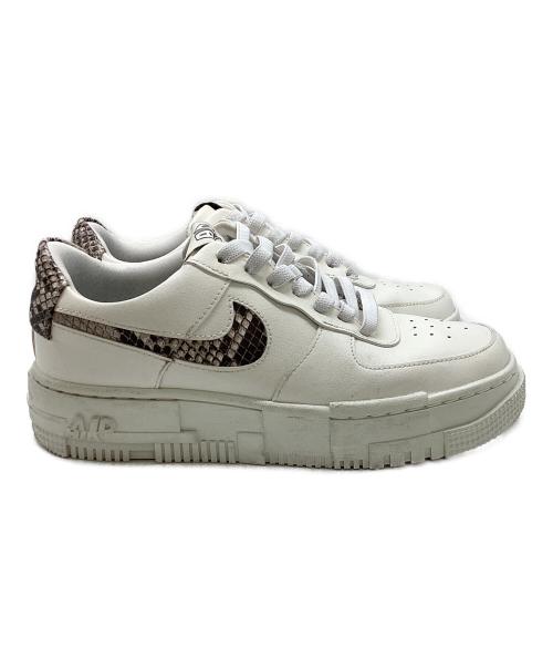 NIKE（ナイキ）NIKE (ナイキ) GS Dunk Low ホワイト×グレー サイズ:24の古着・服飾アイテム