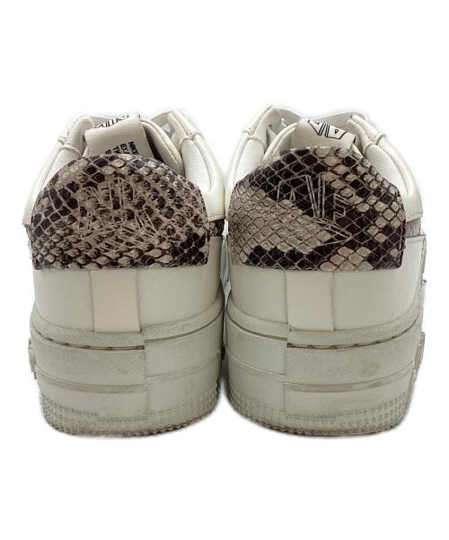 NIKE（ナイキ）NIKE (ナイキ) GS Dunk Low ホワイト×グレー サイズ:24の古着・服飾アイテム