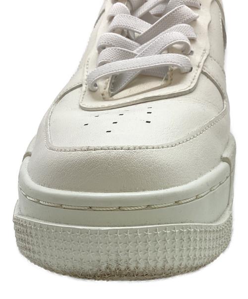 NIKE（ナイキ）NIKE (ナイキ) GS Dunk Low ホワイト×グレー サイズ:24の古着・服飾アイテム