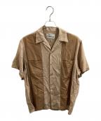 WACKO MARIAワコマリア）の古着「two tone 50s shirt type3　/　21ss」｜ベージュ