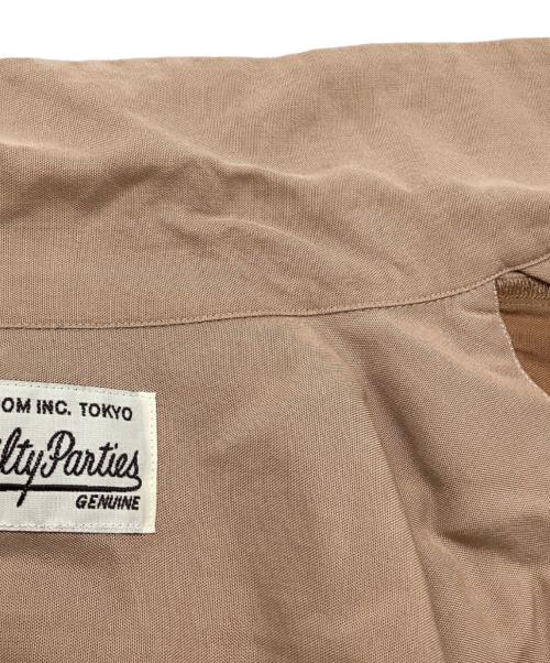 WACKO MARIA（ワコマリア）WACKO MARIA (ワコマリア) two tone 50s shirt type3　/　21ss ベージュ サイズ:Mの古着・服飾アイテム