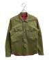 narifuri（ナリフリ）の古着「Military shirt jacket / アーミーヒートシャツ / NF4012」｜オリーブ