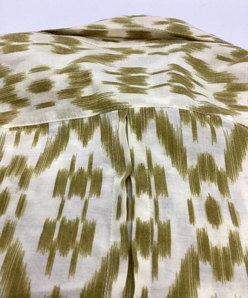 DRIES VAN NOTEN（ドリスヴァンノッテン）DRIES VAN NOTEN (ドリスヴァンノッテン) 総柄半袖シャツ　/　1159-343-2148 グリーン サイズ:48の古着・服飾アイテム