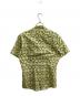 DRIES VAN NOTEN (ドリスヴァンノッテン) 総柄半袖シャツ　/　1159-343-2148 グリーン サイズ:48：20000円