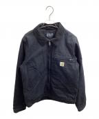 CarHarttカーハート）の古着「DUCK DETROIT JACKET BLANKET LINED / OJ3828-M」｜ブラック