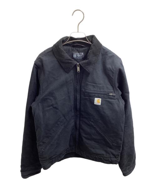 CarHartt（カーハート）CarHartt (カーハート) DUCK DETROIT JACKET BLANKET LINED / OJ3828-M ブラック サイズ:Sの古着・服飾アイテム