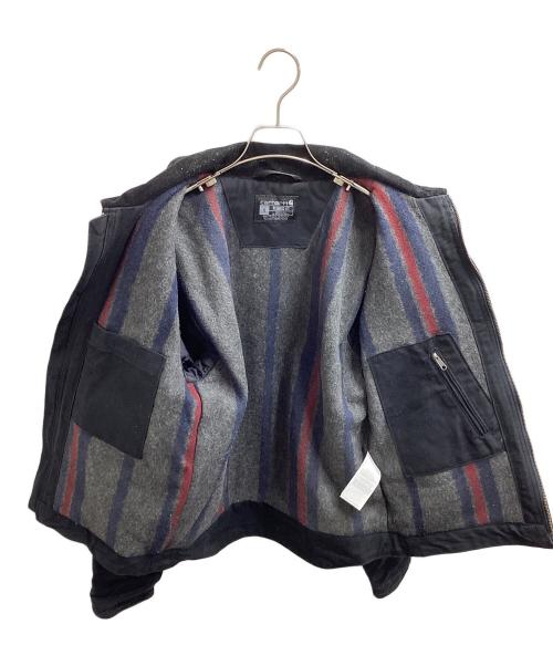 CarHartt（カーハート）CarHartt (カーハート) DUCK DETROIT JACKET BLANKET LINED / OJ3828-M ブラック サイズ:Sの古着・服飾アイテム