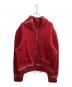 USED（ユーズド）の古着「カウチンニット / LIGHTNING ZIP」｜レッド