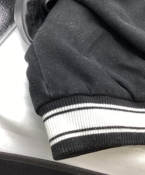 MLB（エムエルビー）MLB (エムエルビー) New Era (ニューエラ) RAGLAN VARSITY JACKET ブラック サイズ:Mの古着・服飾アイテム