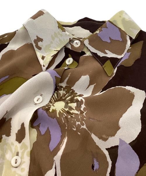 LORO PIANA（ロロピアーナ）LORO PIANA (ロロピアーナ) シルクシャツ ベージュ サイズ:42の古着・服飾アイテム