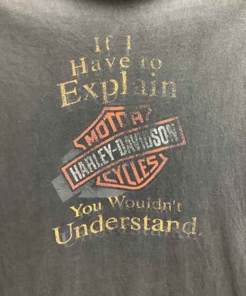 HARLEY-DAVIDSON（ハーレーダビッドソン）HARLEY-DAVIDSON (ハーレーダビッドソン) プリントTシャツ / USA製 グレー サイズ:XLの古着・服飾アイテム