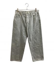 JOURNAL STANDARD relume（ジャーナルスタンダード レリューム）の古着「コーンデニム カツラギ ワイドパンツ　/　26030464990010」｜グレー