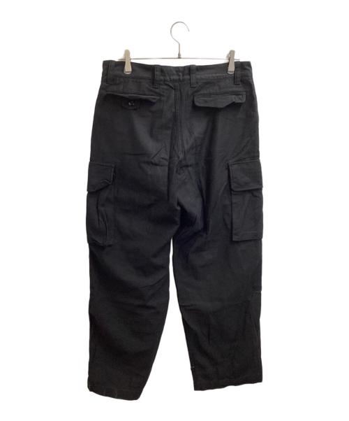 gold（ゴールド）GOLD (ゴールド) LIGHT BACKSATIN M-47 CARGO PANTS / GL42335 ブラック サイズ:Mの古着・服飾アイテム