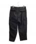 GOLD (ゴールド) LIGHT BACKSATIN M-47 CARGO PANTS / GL42335 ブラック サイズ:M：9000円