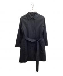 MACKINTOSH LONDON（マッキントッシュ ロンドン）の古着「ライナー付きGABARDINE19 ステンカラーコート / G5A79-330-29」｜ブラック