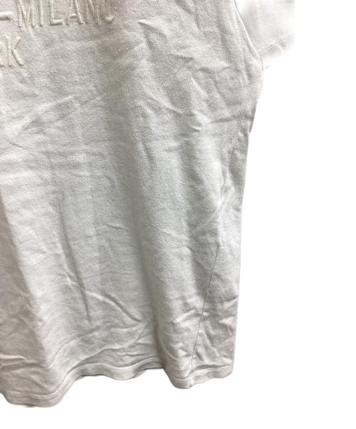 GUCCI（グッチ）GUCCI (グッチ) ロゴエンブロイダリーTシャツ / Logo Embroidery T-Shirt / 616036 XJFZA / 23AW ホワイト サイズ:Mの古着・服飾アイテム
