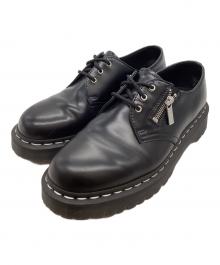 Dr.Martens（ドクターマーチン）の古着「1461 ZIP BEX WS / 1461 ジップ ベックス ホワイトステッチ 3 ホール シューズ」｜ブラック