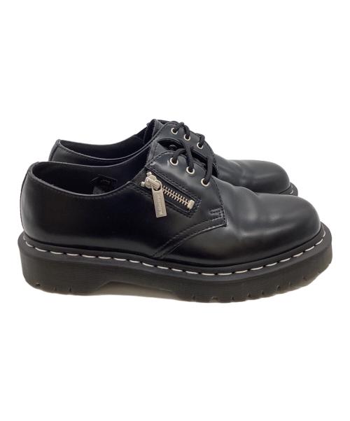 Dr.Martens（ドクターマーチン）Dr.Martens (ドクターマーチン) 1461 ZIP BEX WS / 1461 ジップ ベックス ホワイトステッチ 3 ホール シューズ ブラック サイズ:UK8の古着・服飾アイテム