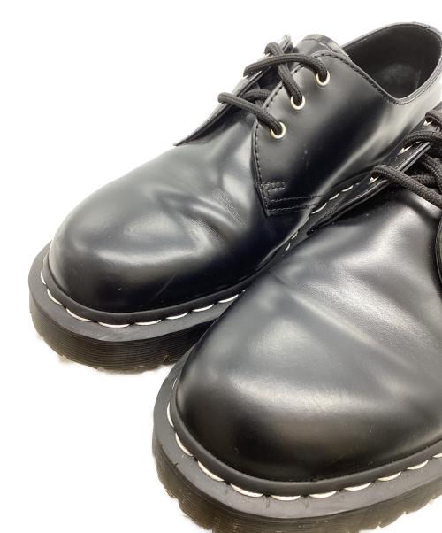 Dr.Martens（ドクターマーチン）Dr.Martens (ドクターマーチン) 1461 ZIP BEX WS / 1461 ジップ ベックス ホワイトステッチ 3 ホール シューズ ブラック サイズ:UK8の古着・服飾アイテム