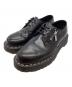 Dr.Martens（ドクターマーチン）の古着「1461 ZIP BEX WS / 1461 ジップ ベックス ホワイトステッチ 3 ホール シューズ」｜ブラック