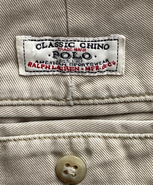 POLO RALPH LAUREN（ポロ・ラルフローレン）POLO RALPH LAUREN (ポロ・ラルフローレン) ANDREW PANT　ハーフパンツ ベージュ サイズ:34/34の古着・服飾アイテム